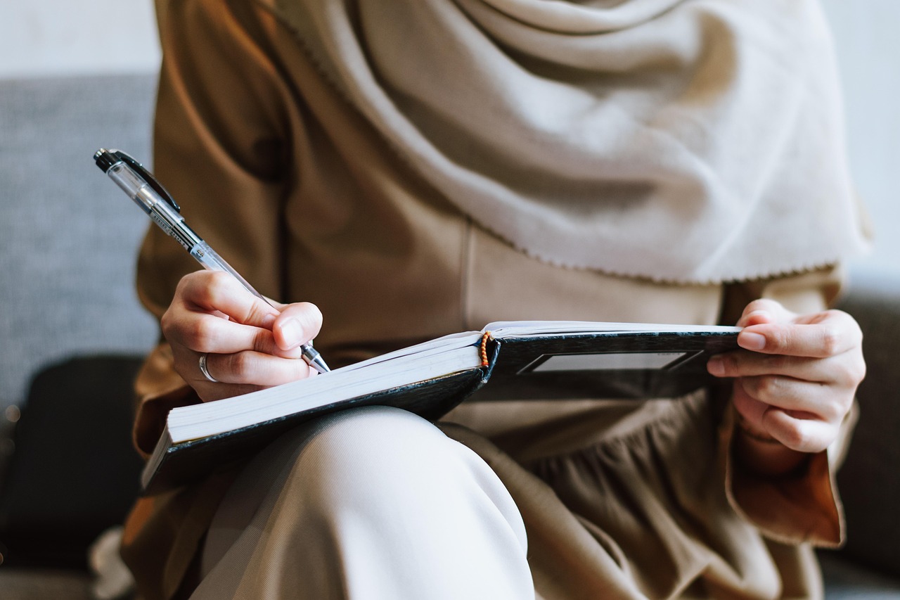 Muslim, woman, writing — Decoding the Process: What Happens During Asbestos Testing?