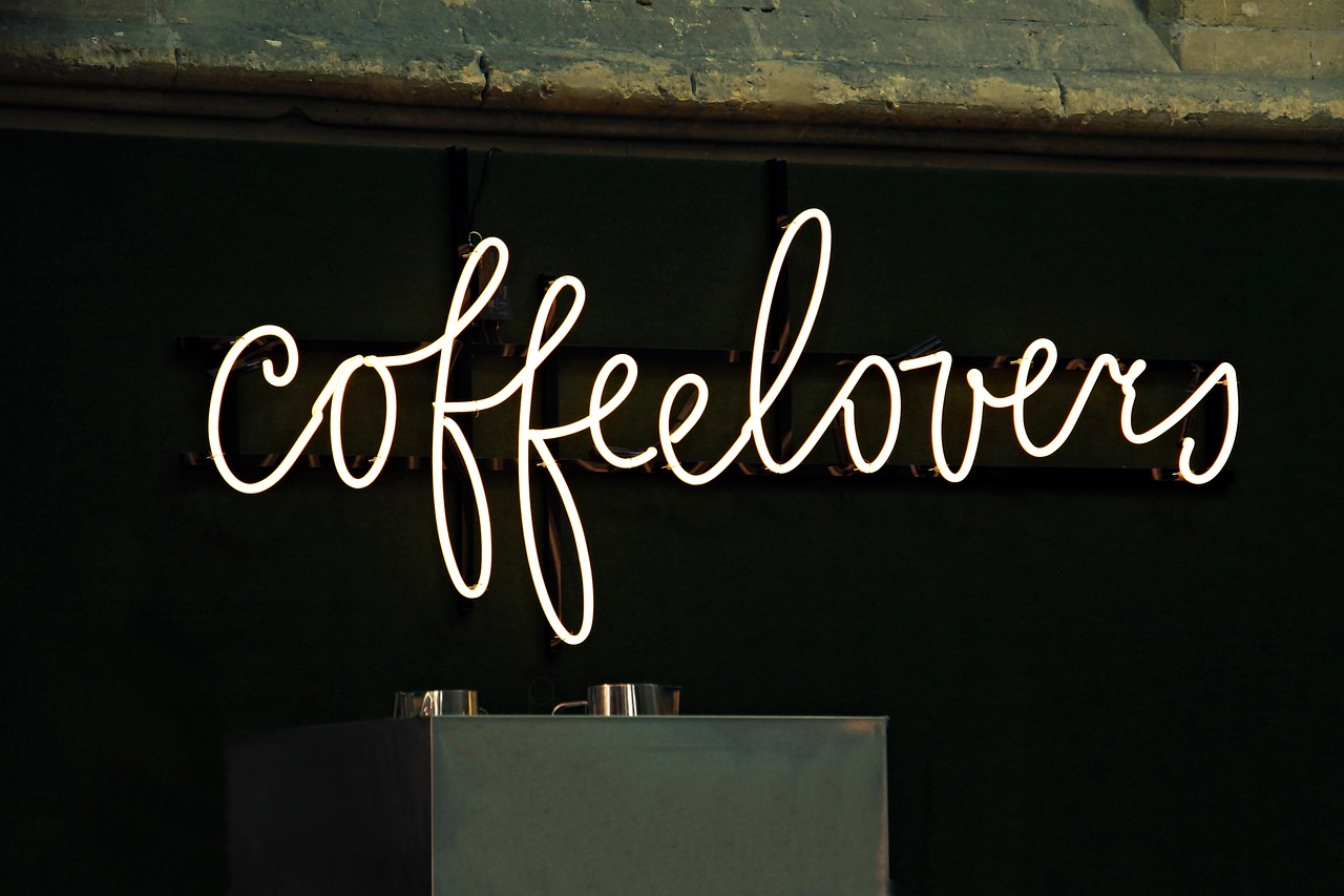 Neon sign, coffee lovers, coffee — Nangs Delivery Melbourne Keeps Your Kitchen Running Smoothly