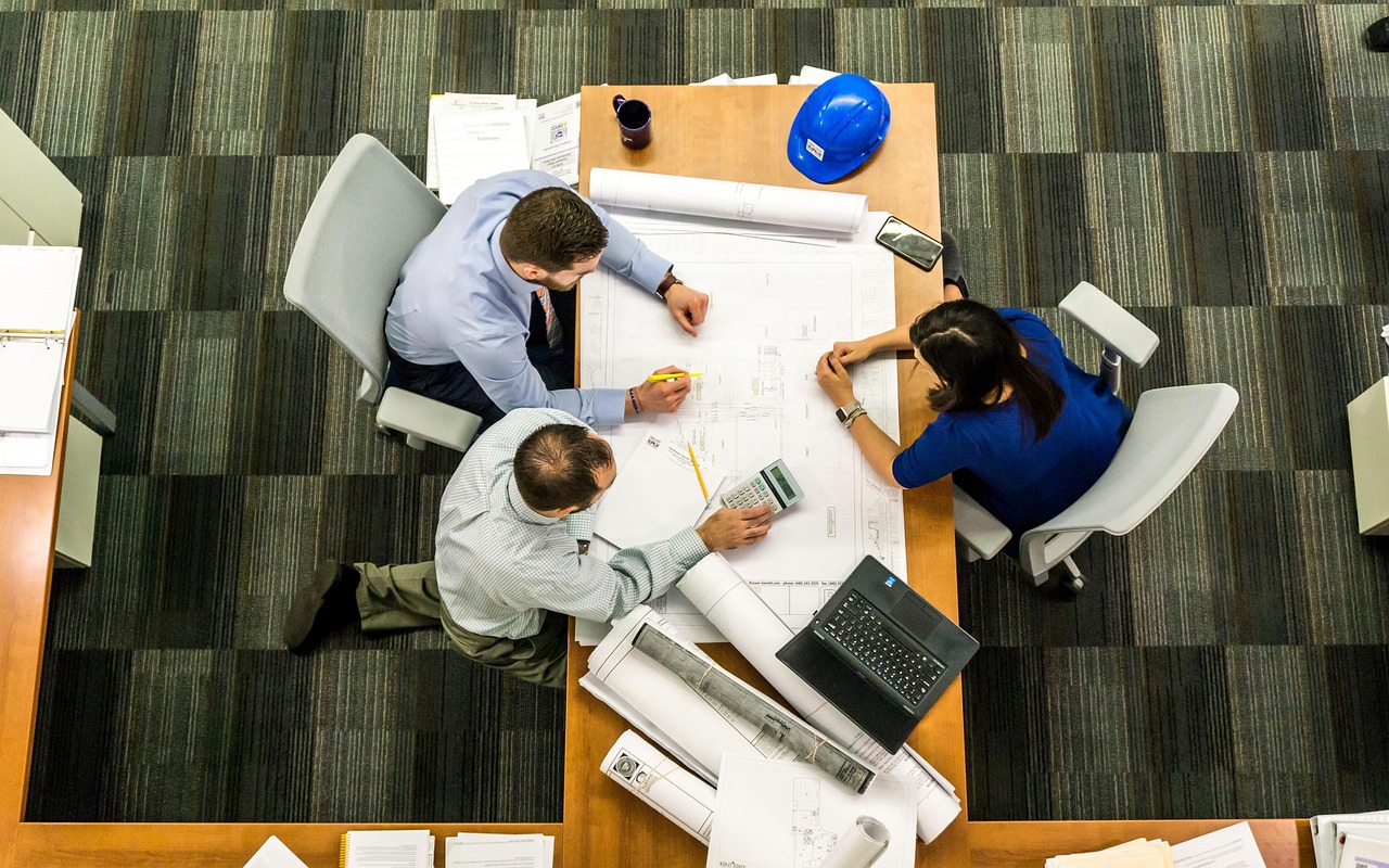 Meeting, business, architect — Tips for a Successful Medical Student: Insights from Dr Charles Noplis
