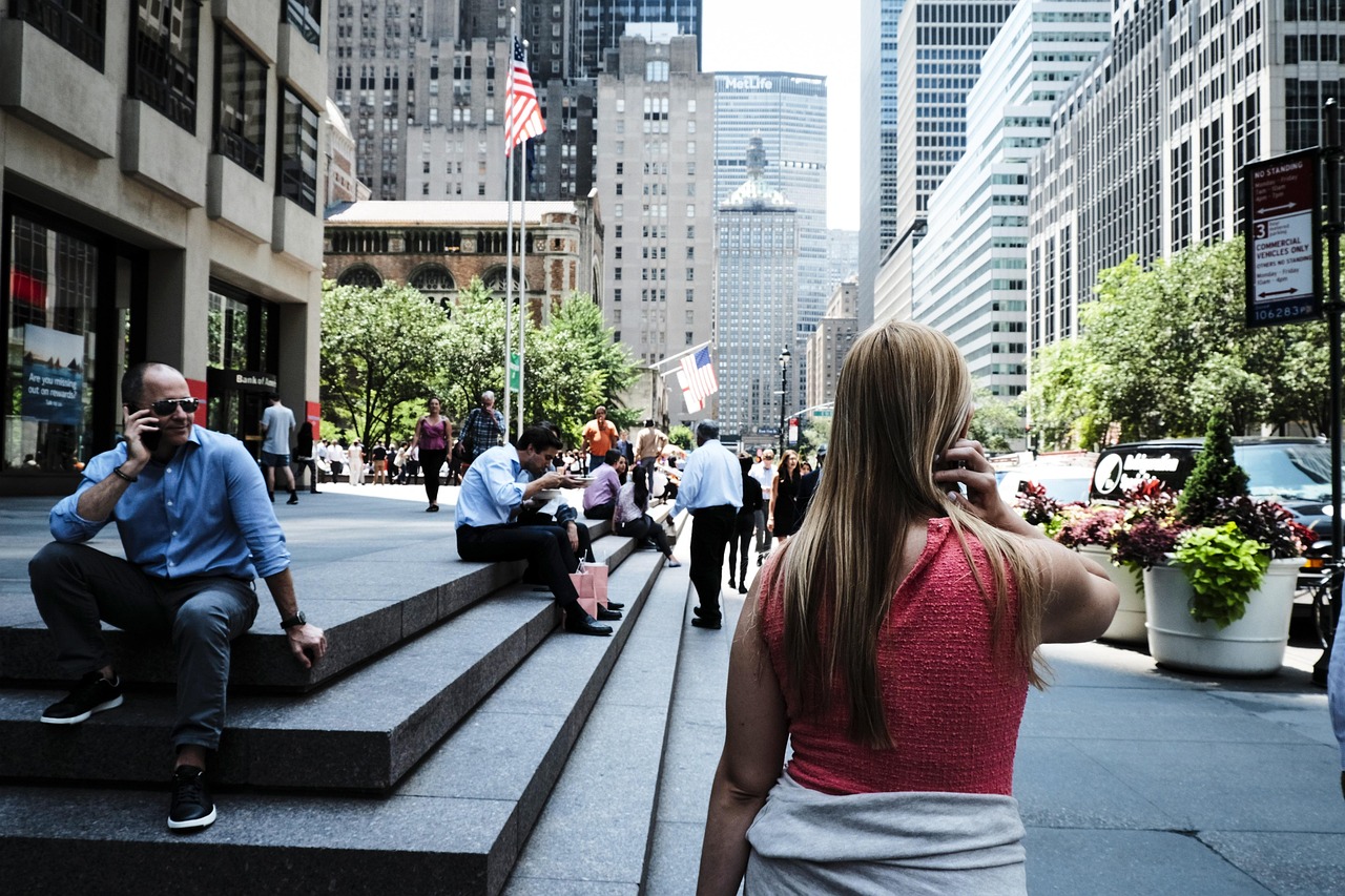 In new york city, city, street — Types of security guard