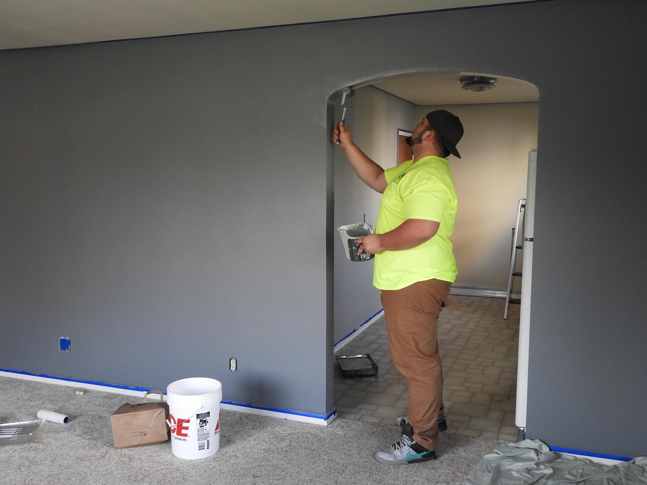 Painter, paint, house — What is black steel pipe utilized for?